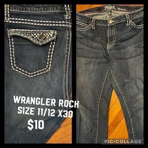 Wrangler Rock Jeans $10 size 11/12
